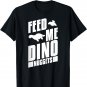 Dinosaur Nugs Veggie Funny T-Shirt