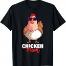 Chicken Mom Hen Lover Chicks Mother's Day Poultry Farmer T-Shirt