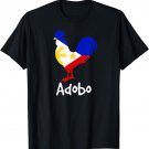 Funny Filipino Chicken Adobo Pinoy Flag Rooster T-Shirt