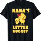 Nana's Little Nugget Chicken Lover Grandma Mother's Day T-Shirt
