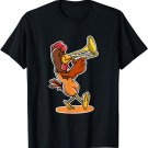 Funny Chicken Playing Trumpet Lover Gift Trumpeter Gifts T-Shirt