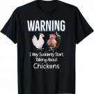 Serama Chicken Lovers Hen & Rooster Funny Chicken Farmer T-Shirt