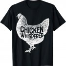 Chicken Whisperer Farmer Women Poultry Farming Farm Vintage T-Shirt