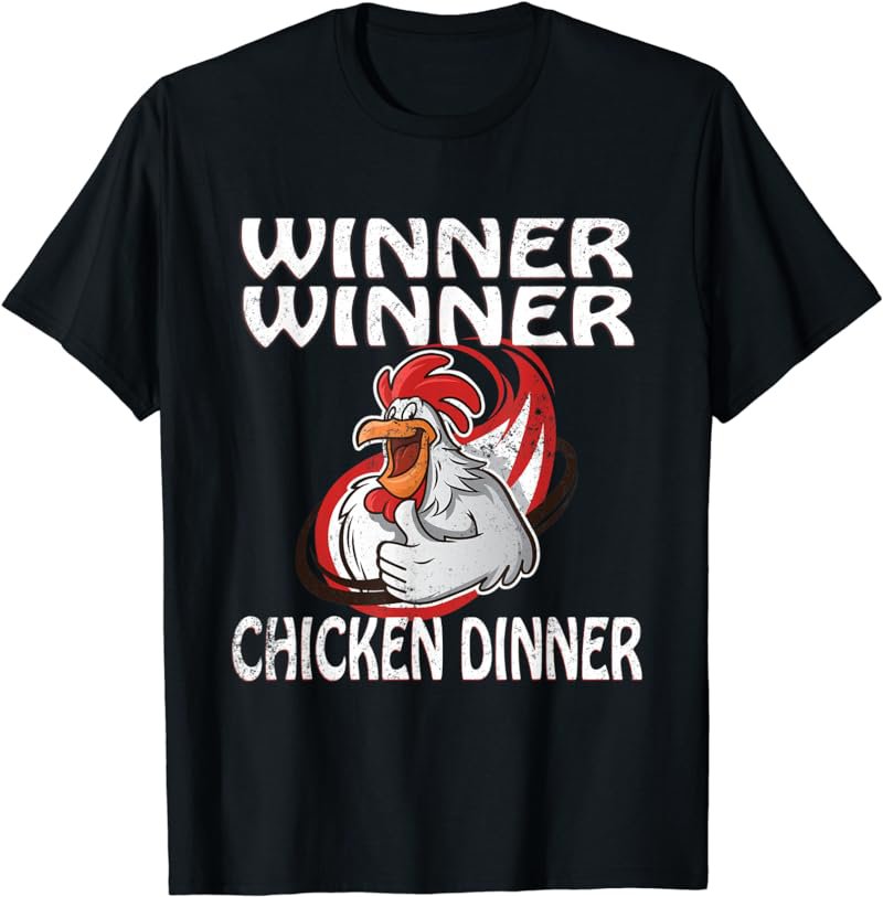 Winner Loser Video Game Chicken Dinner Game Player T Shirt
