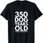 350 Dog Years Old - Funny 50th Birthday Gift T Shirt
