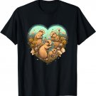Valentine's Day Prairie Dog Heart T-Shirt