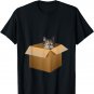 A Cat In A Box Hilarious Cat Lovers Tshirt Cat Moms T-Shirt
