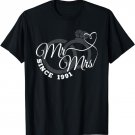 Mr and Mrs Since 1991 T Shirt 32nd Wedding Anniversary T-Shirt
