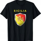 Sicilian Pride - Sicilian Flag Jersey Style T-Shirt