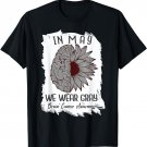 In May We Wear Gray Brain Cancer Awareness Month Sunflower T-Shirt