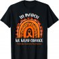 Rainbow In March We Wear Orange Multiple Sclerosis Awareness T-Shirt