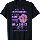 Lupus Awareness Shirt Funny Daisy In May We Wear Purple T-Shirt