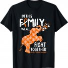 We All Fight Together Multiple Sclerosis Awareness MS Gifts T-Shirt