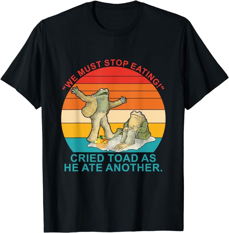 We Must Stop Eating Cried Toad As He Ate Another Vintage T-Shirt