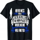 Funny Metal Detecting T Shirt - We Know Places T-Shirt