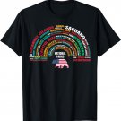 National Parks USA List Word Cloud Bear Camping & Hiking T-Shirt