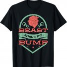 Couple Matching Pregnancy Announcement Beast Behind The Bump T-Shirt