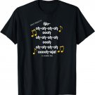 Gloria Angels We Have Heard on High Xmas Song T Shirt