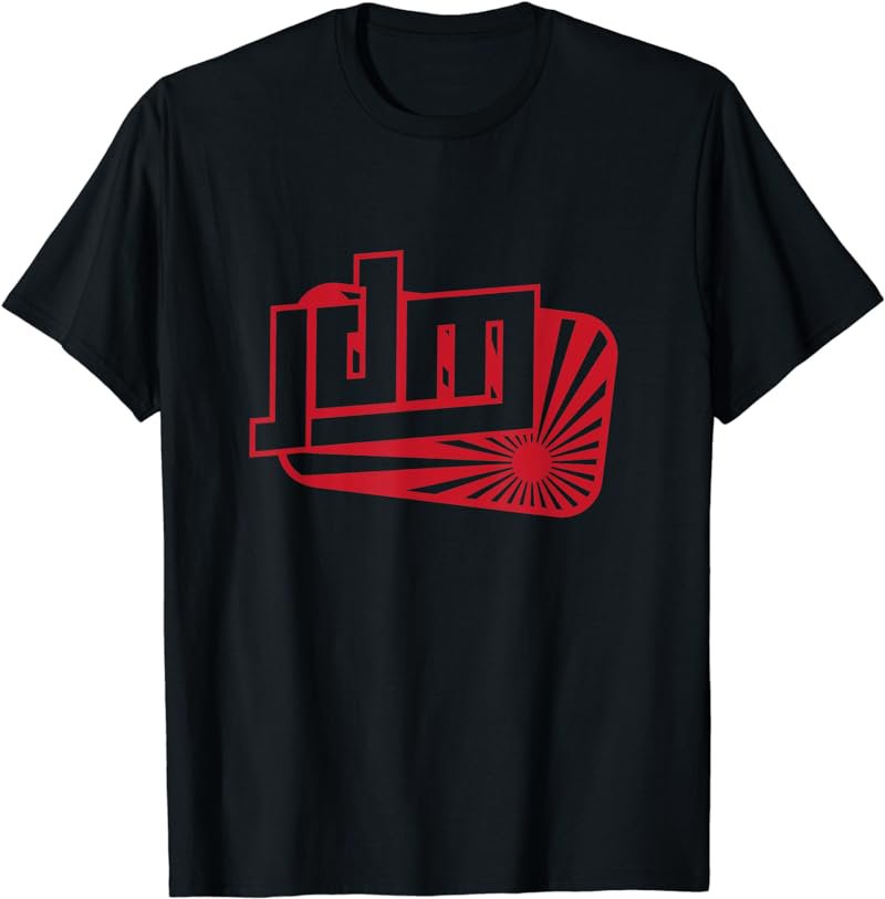 JDM Flag Tshirt for men Japanese cars, drifting, racing