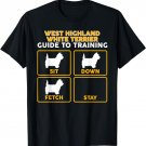 Westie T-Shirt | Funny Guide To Training