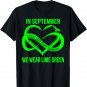 In September We Wear Lime Green Spinal Cord Injury Awareness T-Shirt
