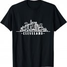 Cleveland Ohio Skyline T-Shirt