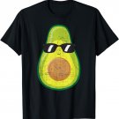 Avocado With Sunglasses - Funny Vegan Vegetarian Design T-Shirt