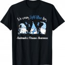 We Wear With Light Blue For Hashimoto's Disease Awareness T-Shirt