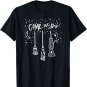 Come We Fly Witch Mop Broom Vacuum Housewife Halloween T-Shirt