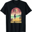 Vintage Metal Detector Funny Beach Detector Dirt Fishing T-Shirt