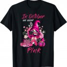 In October We Wear Pink Pumpkin Breast Cancer Halloween T-Shirt