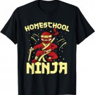 Homeschooler family matching design homeschool ninja T-Shirt
