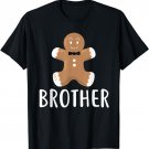 Gingerbread Brother Christmas Family Matching T-shirt