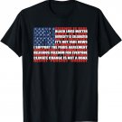 Political Protest American Flag - Stand United t-shirt