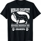 Worlds Greatest Bernese Mountain Dog Grandpa T-shirt