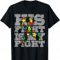 AUTISM DAD His Fight Autism Awareness For Autism Dad T-Shirt