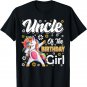 awesome dabbing unicorn birthday Uncle Family Matching T-Shirt