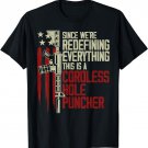 Mens We're Redefining Everything This Is A Cordless Hole Puncher T-Shirt