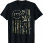 We The People - Funny Camo AR15 Military Pro Gun USA Flag T-Shirt