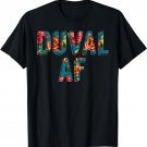 Duval AF Teal Rose Florida Pride Gift t-shirt