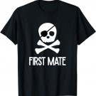 First Mate Pirate Shirt for Kids Family Pirate Shirts