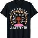 Juneteenth Freedom Day African American June 19th 1965 T-Shirt