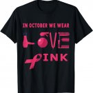 Hairstylist Breast Cancer Awareness Halloween Hairdresser T-Shirt