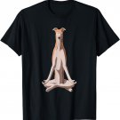 Funny Yoga Dog Greyhound T-Shirt