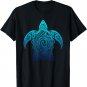Turtle Tribal Pattern Scuba Diving Sea Turtle Scuba Diver T-Shirt
