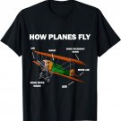 How Planes Fly Funny Airplane Magic T Shirt