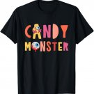 Candy Monster - Creepy Halloween Candy - Halloween Shirt T-Shirt