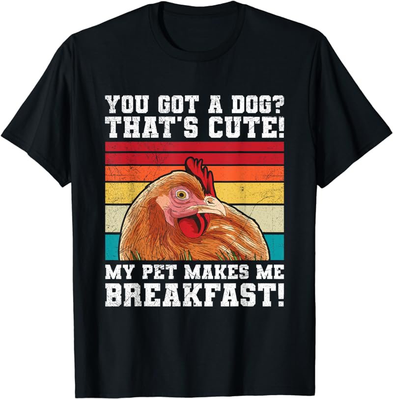 Chicken Farming Design for a Chicken Farmer T-Shirt