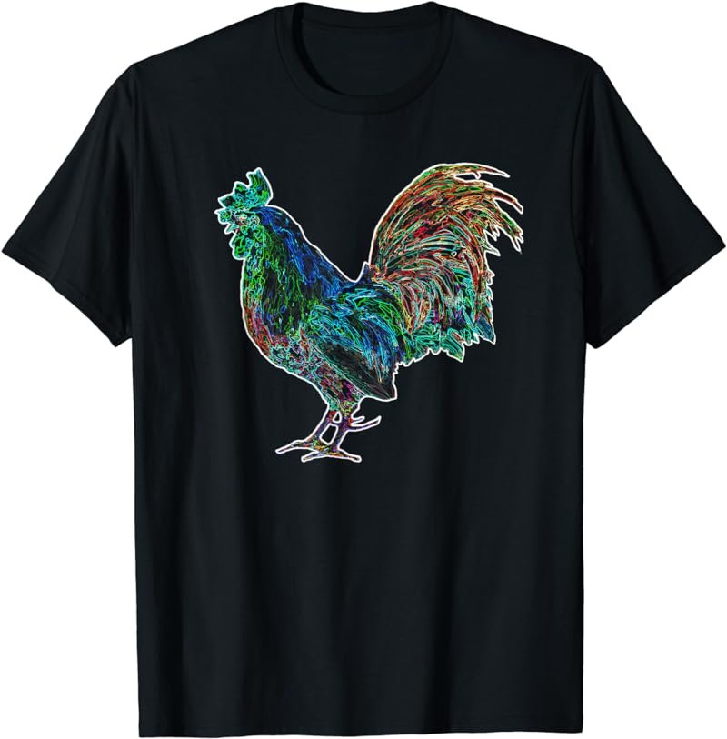 Rooster Country Decor Chicken Gallo Gifts Rooster T-Shirt