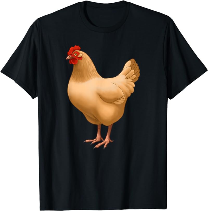 Cute Buff Orpington Hen Chicken Lovers Gift T-Shirt